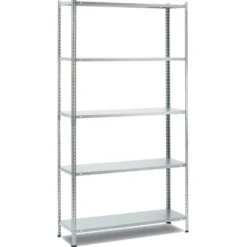 Scaffale in metallo 5 ripiani 187h
