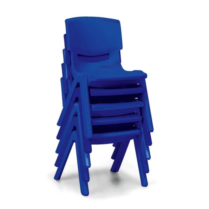 Sedia ergonomica blu cm 35.5h