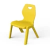 Sedia ergonomica cam gialla seduta cm 31