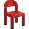 Sedia rossa linea colore cam