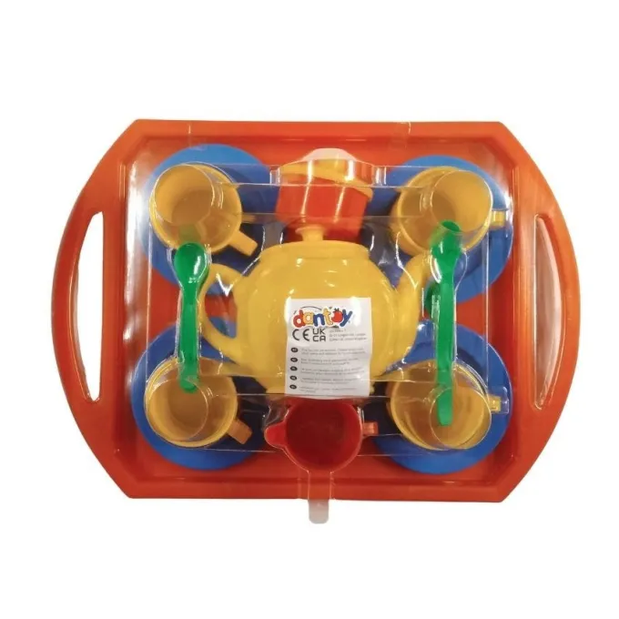 Servizio da tÈ e caffÈ in plastica - 18 pezzi