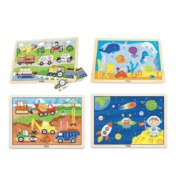 Set completo puzzle ambienti