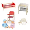Set di accessori per bambole