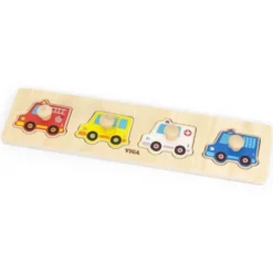 Set di 12 incastri in legno