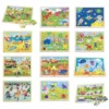 Set di 12 puzzle da 24 pezzi