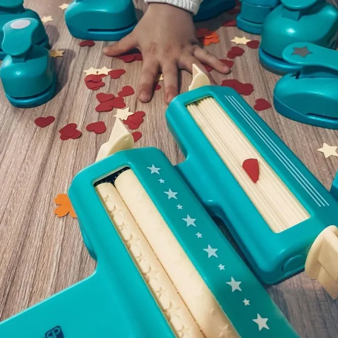 Set fustelle. embosser e crearighe
