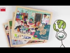Set puzzle la mia scuola inclusiva