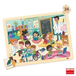 Set puzzle la mia scuola inclusiva