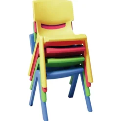 Set 4 sedie nido colori assortiti linea ergonomica