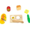 Snack a fette in legno