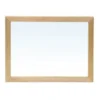 Specchio alto 138x108 con cornice in legno