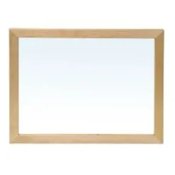Specchio alto 138x108 con cornice in legno