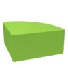 Spicchio angolare 90 gradi verde chiaro cm 40 h