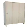 Spogliatoio 3 ante cam premium b.latte - betulla con piedini