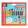 Stabilo woody 3 in 1 - 10 pezzi