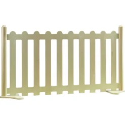 Staccionata larga linea legno premium