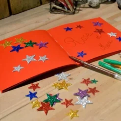 Stelle glitter in eva - 200 pezzi