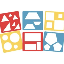 Stencil figure geometriche - 6 pezzi
