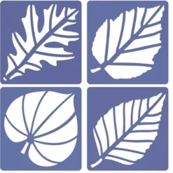 Stencil giganti - foglie
