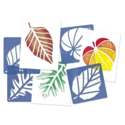 Stencil giganti - foglie