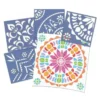 Stencil mandala