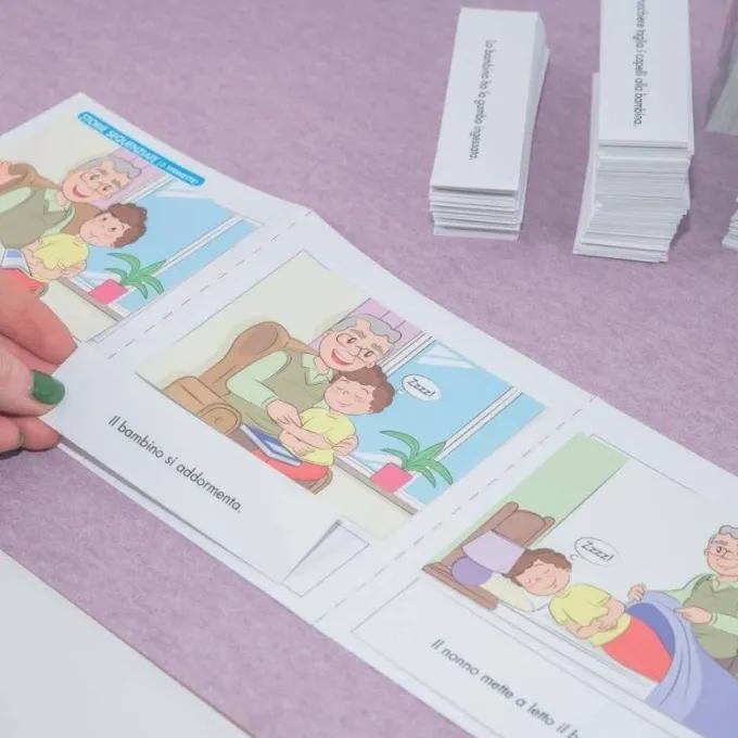 Storie sequenziate con pittogrammi