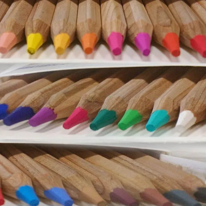 Supermatita borgione 84 pezzi in 24 colori in barattolo