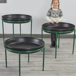 Supporto in metallo per tuff tray profondo