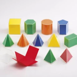 Sviluppo dei solidi geometrici - 12 forme