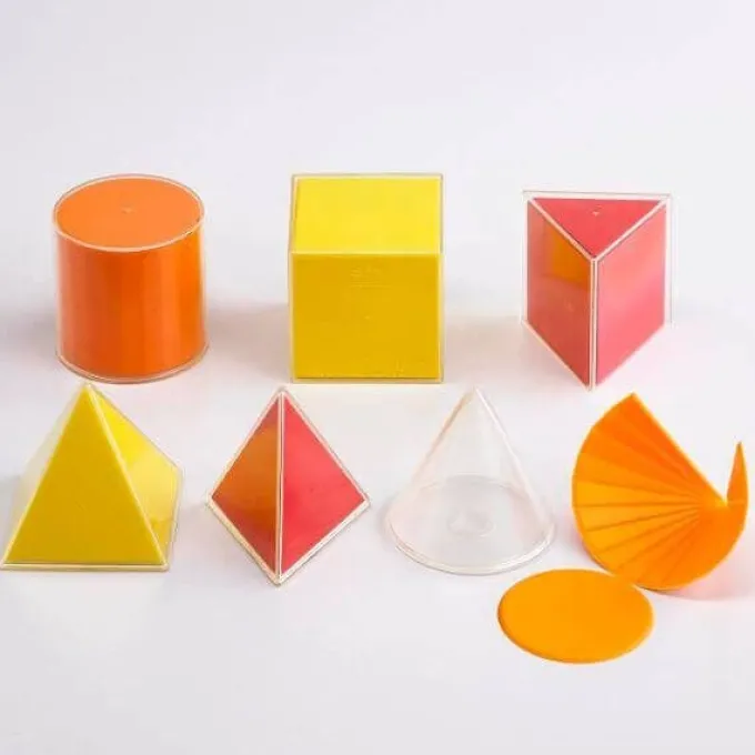 Sviluppo dei solidi geometrici - 6 forme