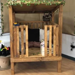 Tana loft in legno da esterno