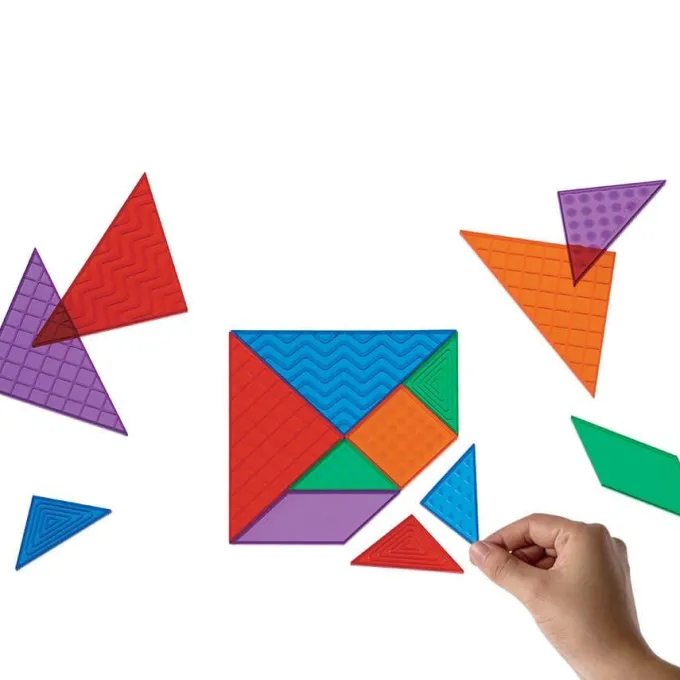 Tangram sensoriale traslucida