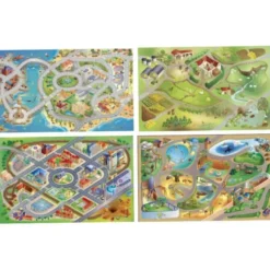 Tappeti componibili degli scenari set completo