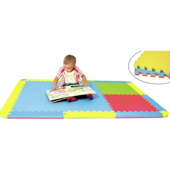 Tappeto arcobaleno bicolore 2x2