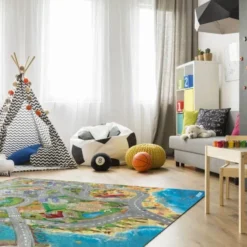 Tappeto città sul mare