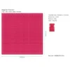 Tappeto eva magenta - cm 102x102