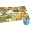 Tappeto gioco dell'oca con maxi dado