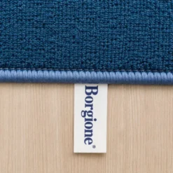 Tappeto in moquette azzurro - rettangolare