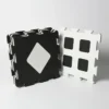 Tappeto puzzle bianco e nero
