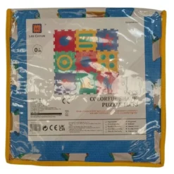 Tappeto puzzle multicolor