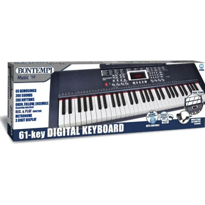 Tastiera digitale a 61 tasti - bontempi
