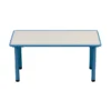 Tavolo azzurro per scuola primaria linea ergonomica