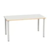Tavolo rettangolare 160x80 cam premium - bianco latte 71h