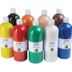 Tempera a dita borgione - ml 1000x12 flaconi