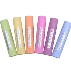 Tempera solida in stick colori pastello - gr 10x6 stick