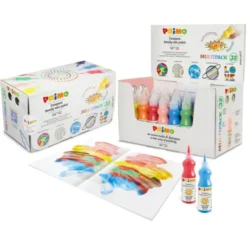 Tempere con dosatore primo - 32 pezzi in 8 colori