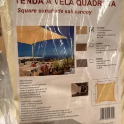 Tenda vela quadrata