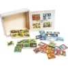 Tombola degli animali in legno