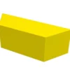 Trapezio agorÀ giallo cm 90x30x30 h