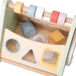 Triangolo attività montessori in legno - dai 18 mesi